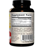 Etiqueta posterior de Jarrow Formulas Methyl B-12 & Folate con información del suplemento e ingredientes.