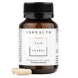 Frasco de suplemento JSHealth Fórmula Cabello y Energía con Yodo y Zinc 30 cápsulas