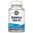 Frasco frontal de KAL malato de magnesio 400 mg por porción, presentación de 90 tabletas