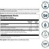 Información del suplemento de KAL taurato de magnesio con vitamina B6, 120 tabletas