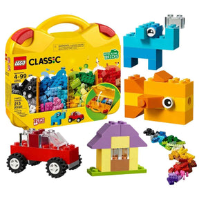 LEGO Classic maletín amarillo 10713 con 213 piezas de construcción