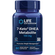 Frasco de suplemento Life Extension 7-Keto DHEA 100 mg 60 cápsulas