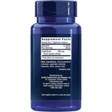 Tabla nutricional del suplemento Life Extension Lactoferrina 300 mg 60 Cápsulas Vegetarianas