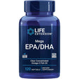 Frasco de Life Extension Mega EPA/DHA, presentación de 120 cápsulas blandas.