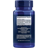 Tabla nutricional del suplemento Life Extension Niacina (Vitamina B3) 500 mg 100 Cápsulas