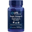 Frasco de suplemento Life Extension Super Omega-3 EPA/DHA 2000 mg 60 cápsulas blandas