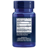 Tabla nutricional del suplemento Life Extension Super Ubiquinol CoQ10 100 mg 30 cápsulas blandas