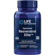 Frasco de suplemento Life Extension Trans-resveratrol 250 mg 60 cápsulas