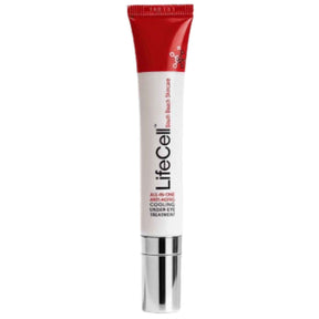 Tubo de LifeCell crema refrescante para el contorno de ojos con aplicador metálico
