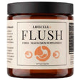 Frasco frontal de LifeCell Flush suplemento de fibra y magnesio con 60 cápsulas