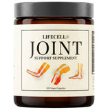 Frasco frontal de LifeCell Joint Support en 120 cápsulas.