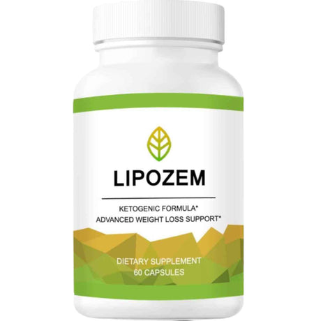 Frasco de suplemento Lipozem Fórmula Cetogénica con BHB 60 Cápsulas