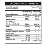Información del suplemento de Livenat LigeNat Delux con cantidades por porción