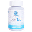 Frasco frontal de Livenat LigeNat con extracto de ciruelo y acetil L-carnitina, 30 cápsulas
