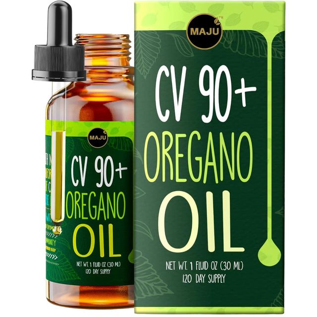 Frasco de suplemento Maju Superfoods Aceite de Orégano 30 ml