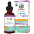 Frasco de suplemento MaryRuth Organics Multivitamínico para Bebés Naranja Vainilla 60 mL