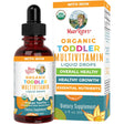 Frasco de suplemento MaryRuth Organics Multivitamínico con Hierro Niños Pequeños 60 ml