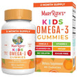 Frasco de suplemento MaryRuth Organics Omega-3 de Aceite de Linaza 60 gomitas.