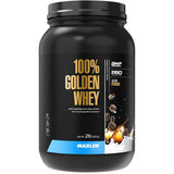 Maxler 100% Golden Whey proteína de suero en polvo, sabor capuchino, envase de 2 lb