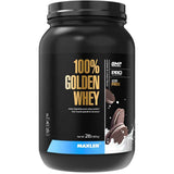 Maxler 100% Golden Whey proteína de suero en polvo, sabor galletas y crema, envase de 2 lb