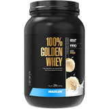 Maxler 100% Golden Whey proteína de suero en polvo, sabor vainilla, envase de 2 lb