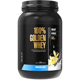 Maxler 100% Golden Whey proteína de suero en polvo, sabor vainilla francesa, envase de 2 lb