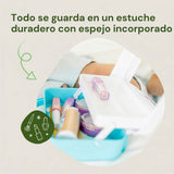 Melissa & Doug Love Your Look kit de maquillaje de juguete de 16 piezas y accesorios