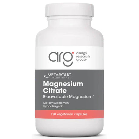 Metabolic Maintenance citrato de magnesio, 120 cápsulas