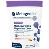 Bolsa de Metagenics MagActive magnesio masticable sabor frambuesa limonada de 120 unidades