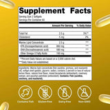 Información del suplemento Metagenics OmegaGenics 3 en 1 aceite de pescado 720 mg EPA DHA 120 cápsulas blandas