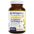 Metagenics OmegaGenics Fish Oil Mega 10 con omega 3 y omega 7 60 cápsulas blandas frontal