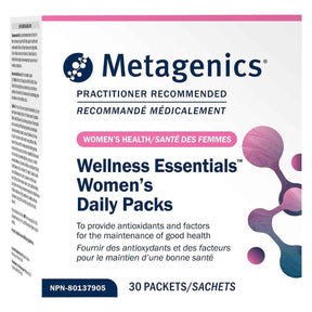 Metagenics Wellness Essentials Women’s Daily Packs 30 paquetes diarios frontal