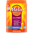 Metamucil fibra de psyllium en polvo sabor naranja sin azúcar, envase de 174 g