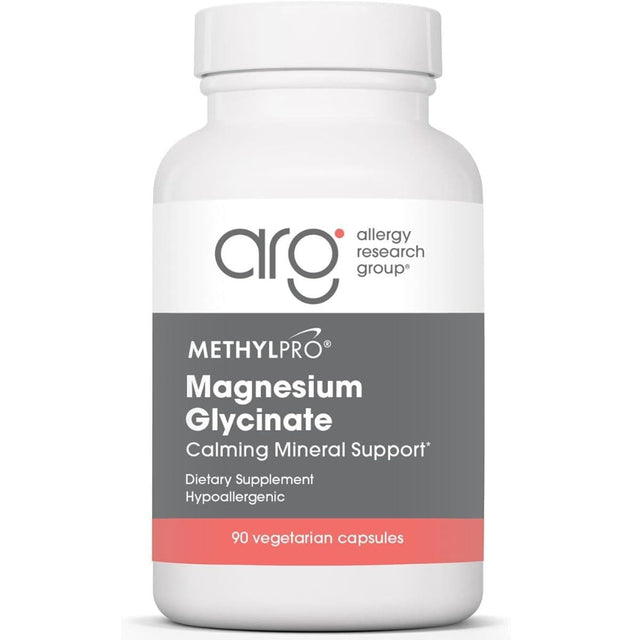 MethylPro glicinato de magnesio, 90 cápsulas