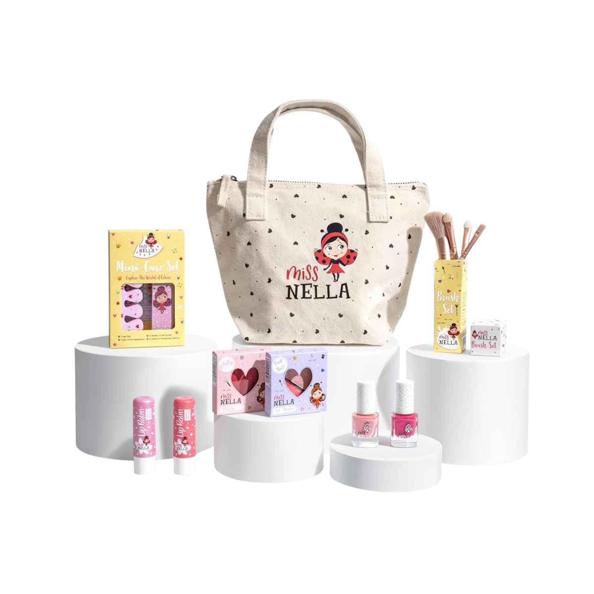 Set de maquillaje infantil Miss Nella Sweetheart Tote, variante Bag of Wonders