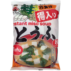 Empaque de Miyasaka Sopa de Miso Instantánea Tofu 171.2 g con 8 porciones