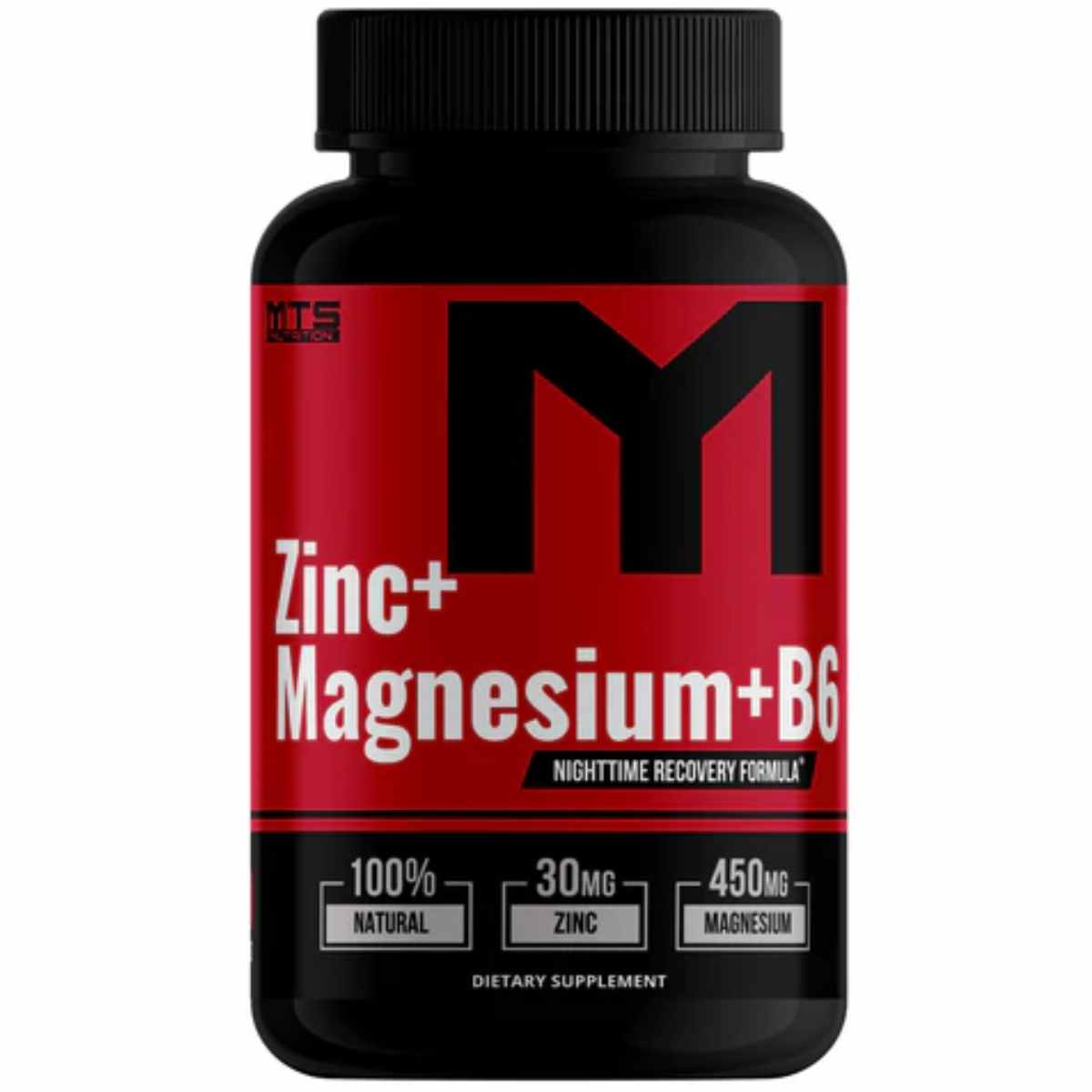 MTS Nutrition zinc magnesio b6 - 180 Cápsulas - 60 Servicios - Haz Tu Pedido