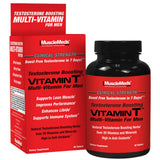 Frasco de suplemento MuscleMeds Vitamin T Multivitamínico 90 tabletas