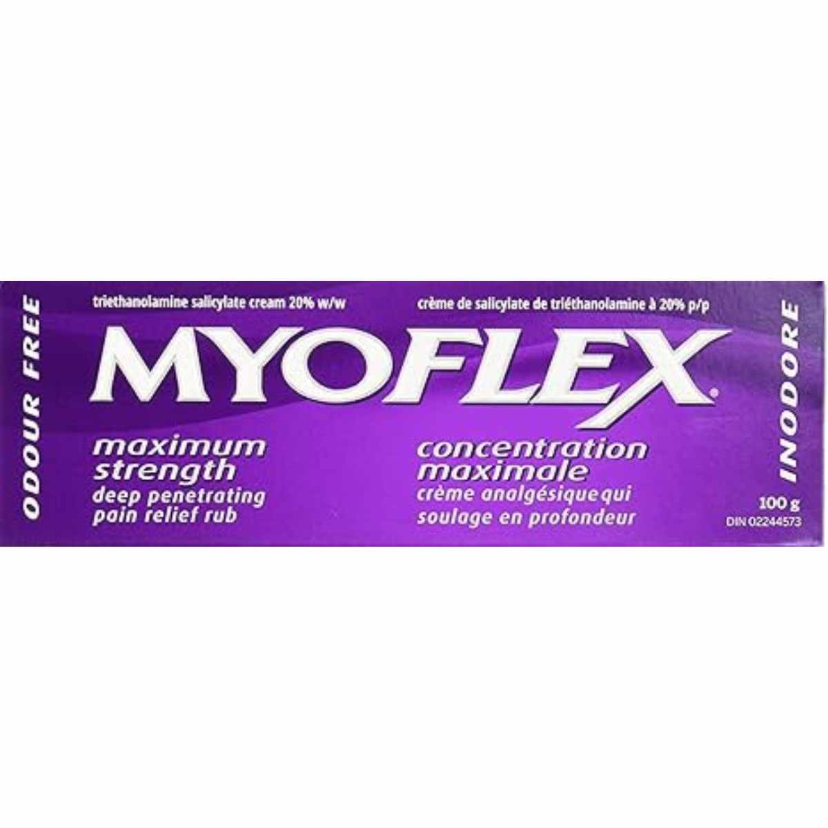 Crema para alivio del dolor muscular y articular Myoflex - 100 g de acción rápida.