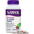 Frasco de suplemento Natrol 5-HTP Mezcla de Bayas 100 mg 30 tabletas