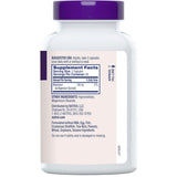Tabla nutricional del suplemento Natrol Glicinato de Magnesio 120 cápsulas