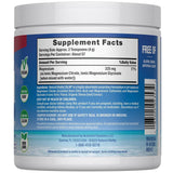 Información del suplemento de Natural Vitality CALM magnesio sabor cereza de 8 oz