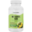 Frasco de NaturalSlim Metaboil 500 aceite de onagra de 270 cápsulas blandas.