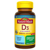 Frasco de suplemento Nature Made Vitamina D3 180 cápsulas blandas