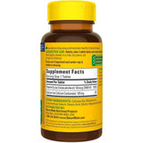Tabla nutricional del suplemento Nature Made Vitamina D3 2000 IU 120 tabletas