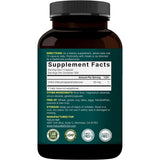 Tabla nutricional del suplemento Naturebell DHEA (Dehidroepiandrosterona) 50 mg 300 Cápsulas