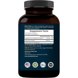 Tabla nutricional del suplemento NatureBell Malato de Magnesio 240 cápsulas