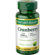 Frasco de suplemento Nature's Bounty Arándano Rojo 120 cápsulas blandas