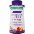 Nature's Bounty Apoyo Para Cabello, Piel y Uñas - 230 Gomitas Con Biotina y Vitaminas