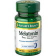 Frasco de suplemento Nature's Bounty Melatonina 1 mg 180 tabletas